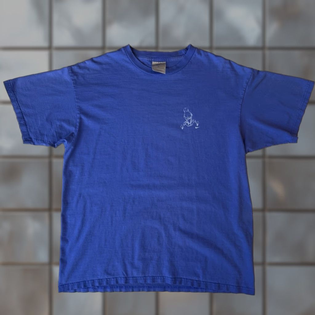 Nike VINTAGE Nike Shox Shirt Large Blue Nike Shox Shirt Mens 90s USA Streetwear Game Day Size US L / EU 52-54 / 3 - 1 Thumbnail
