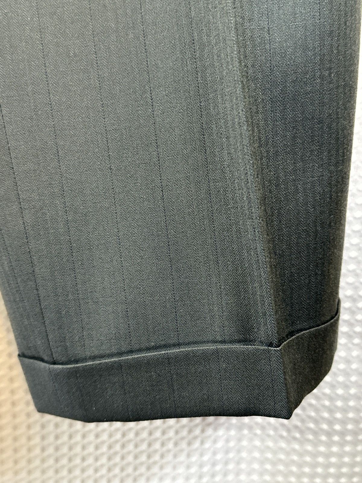 Canali Canali Milano Dark Green Wool Suit Size 44R - 10 Thumbnail