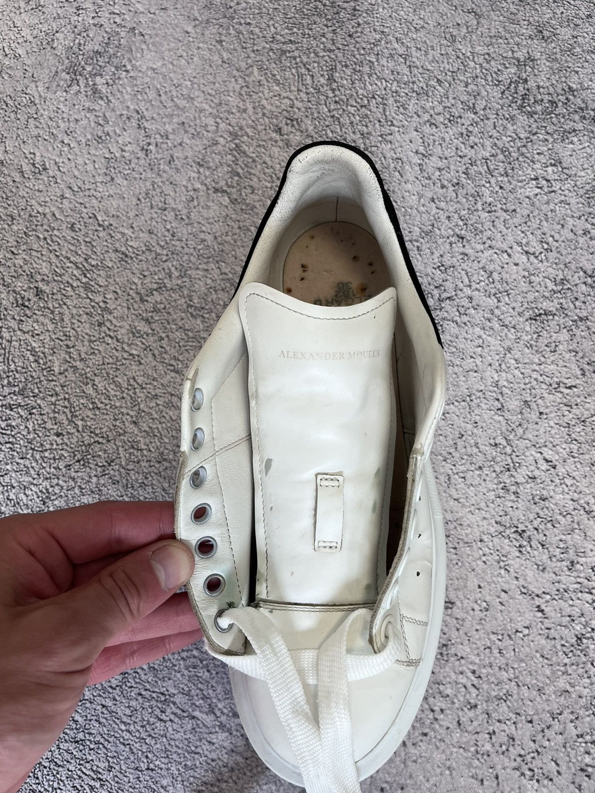 Alexander McQueen Alexander McQueen Women Shoes Sneakers Leather Size 38 Size US 8 / IT 38 - 17 Thumbnail