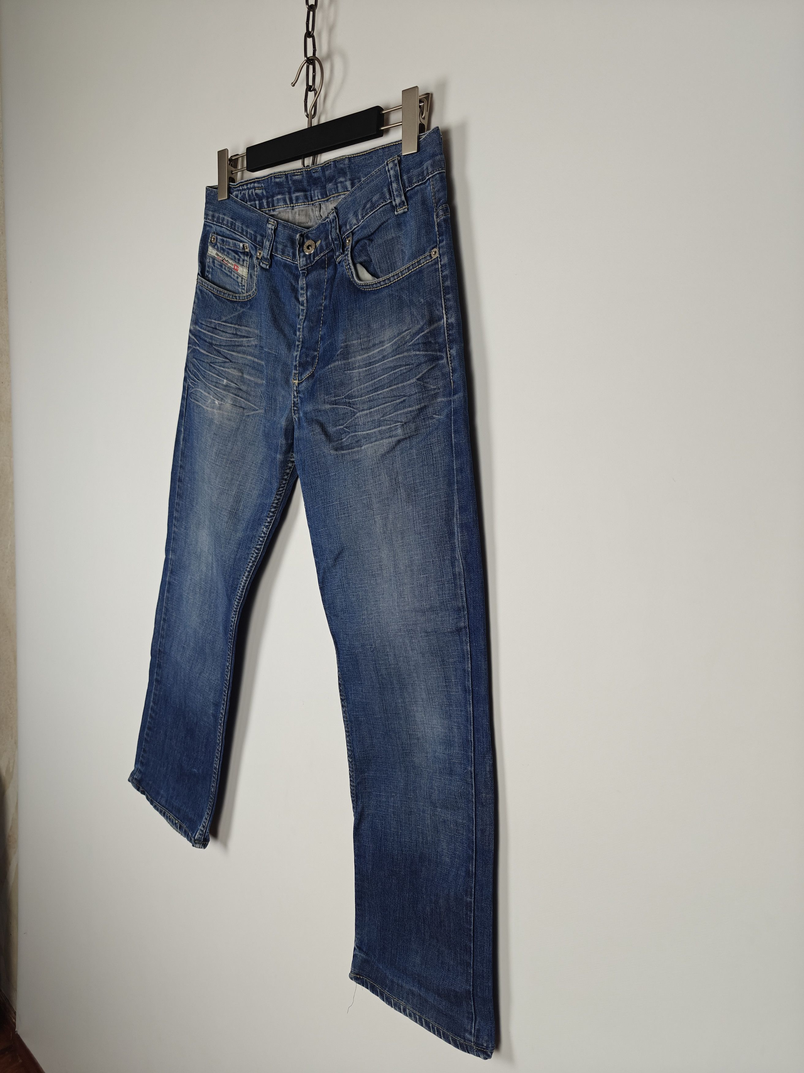 Diesel Diesel Denim Jeans Blue Pants VTG Pocket Logo 32X27 Size US 32 / EU 48 - 5 Thumbnail
