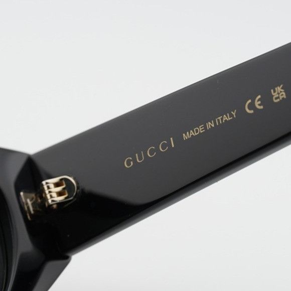 Gucci Gucci GG2044SA 001 Women Sunglasses Black Cat Eye Frame Size ONE SIZE - 4 Thumbnail