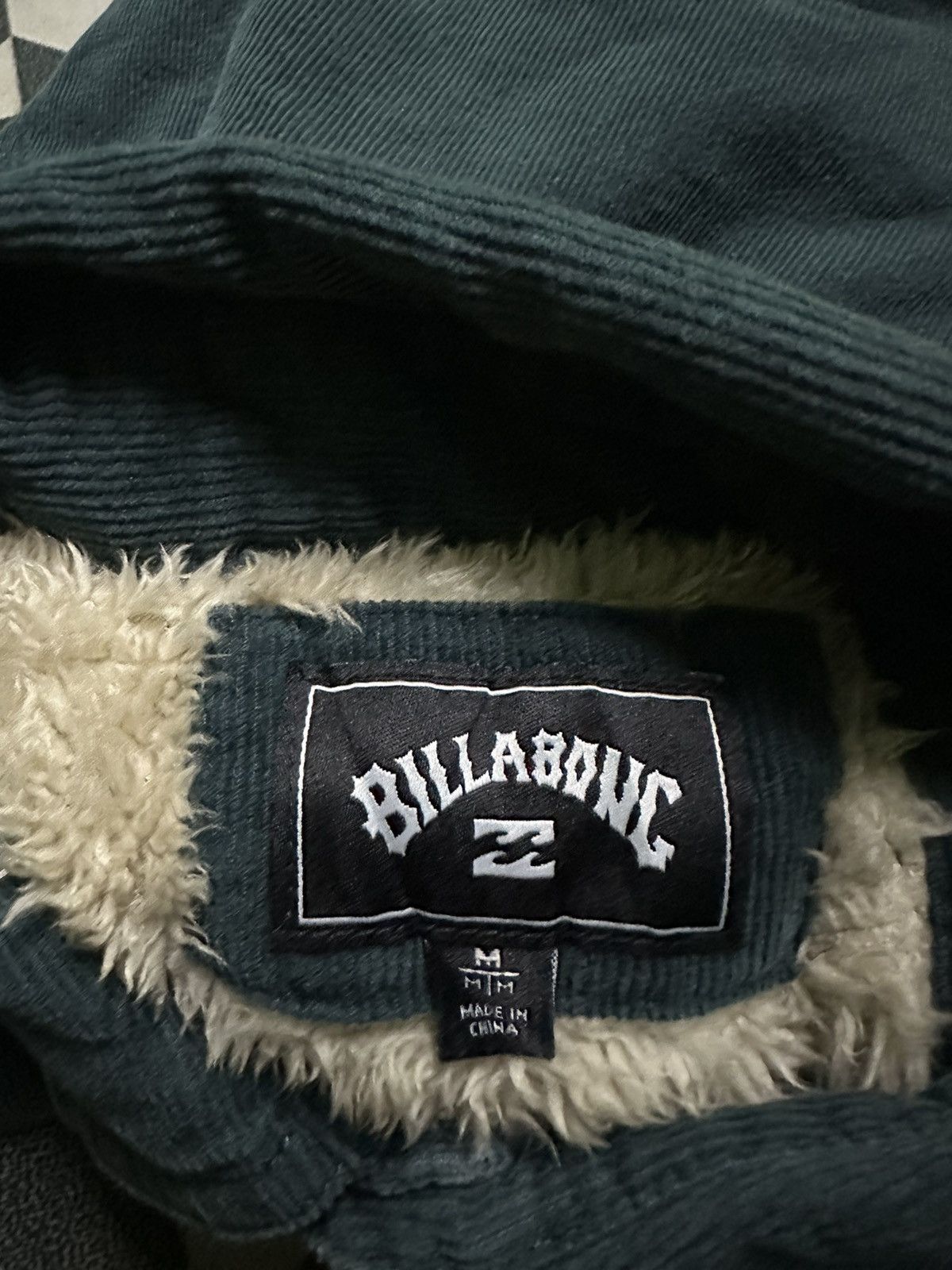Billabong Billabong shearling lining corduroy shirts M Size US M / EU 48-50 / 2 - 9 Thumbnail