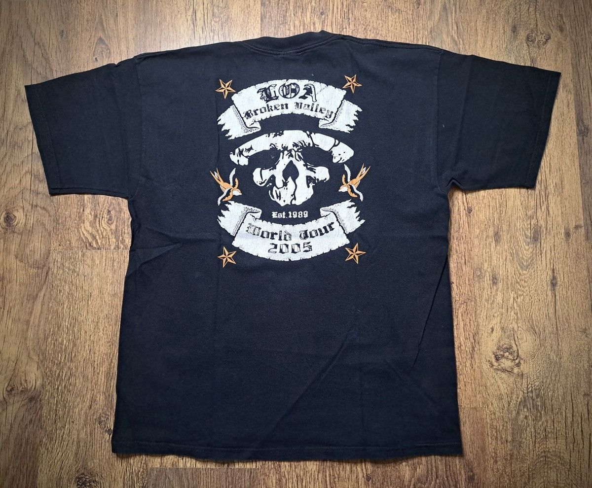 Band Tees LIFE OF AGONY x BROKEN VALLEY x Vintage Tour T-Shirt 2005 Size US XL / EU 56 / 4 - 2 Thumbnail