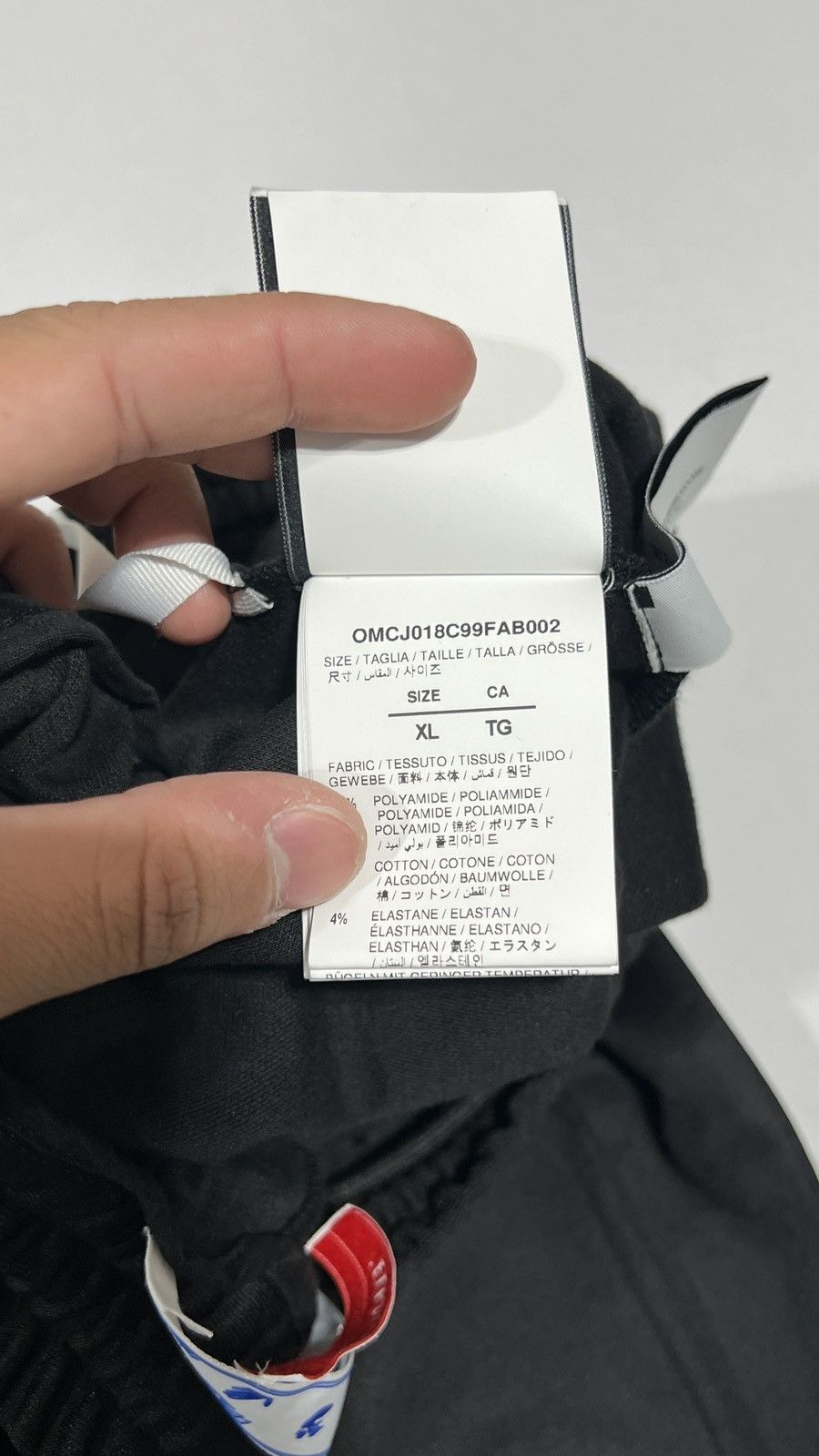 Off-White Off White Black Classic Logo Pants Size US 36 / EU 52 - 10 Thumbnail