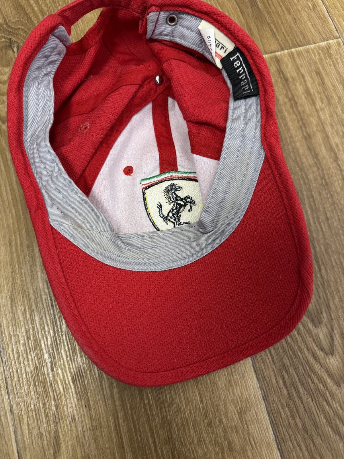 Ferrari Vintage Ferarri Embroidery F-1 Racing Cap Os Size ONE SIZE - 6 Thumbnail