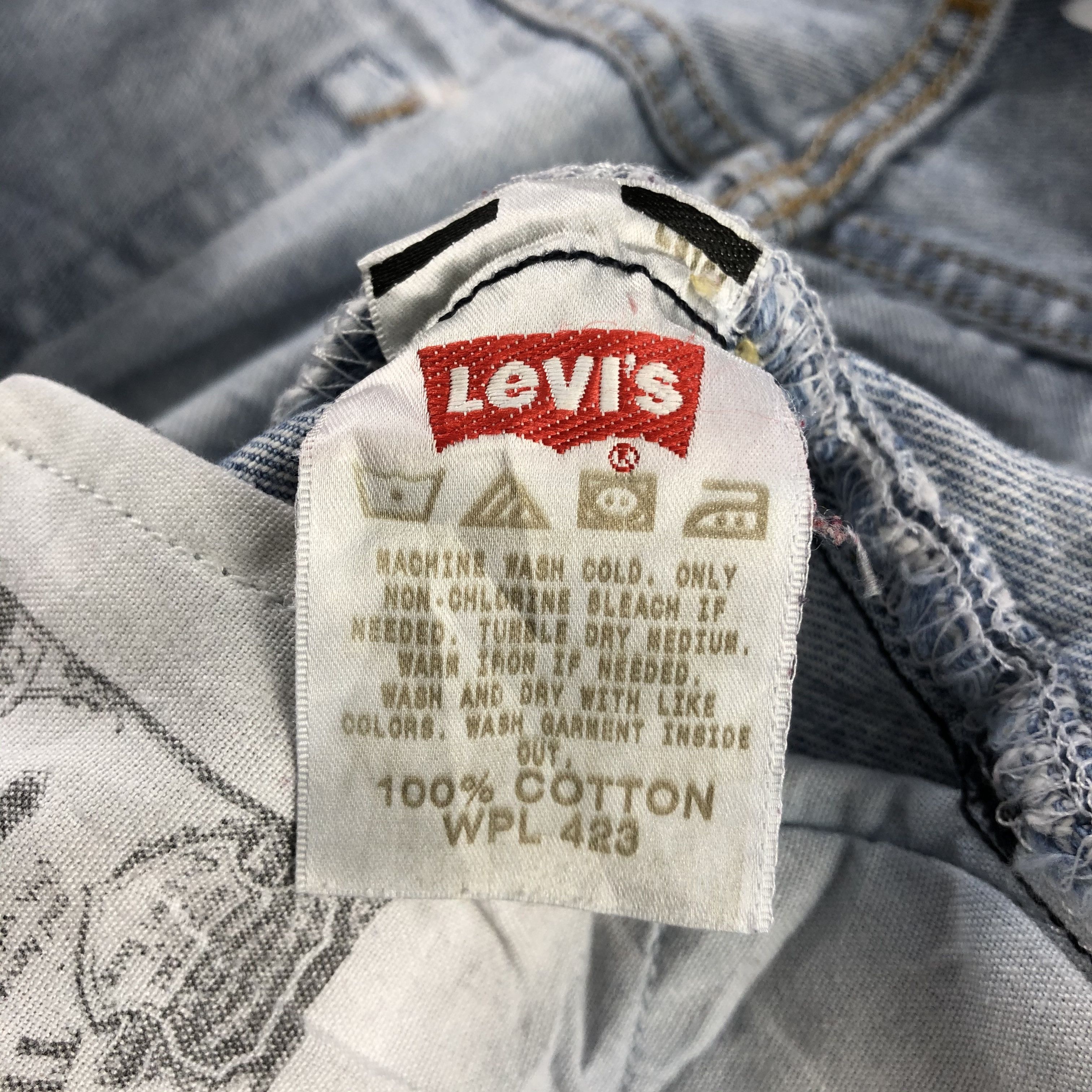 Levi's × Vintage Vintage Light Wash Levis 501 Jeans-JM2875 Size US 38 / EU 54 - 13 Thumbnail