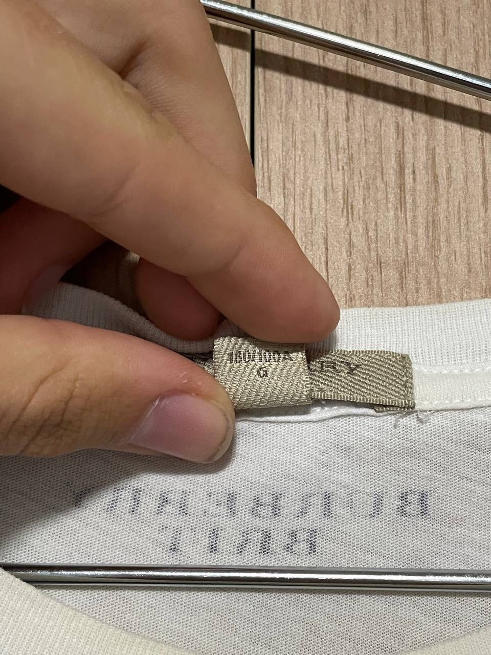 Burberry Burberry Brit FULL CELL Rare Overprint Tee L Size Size US L / EU 52-54 / 3 - 7 Thumbnail