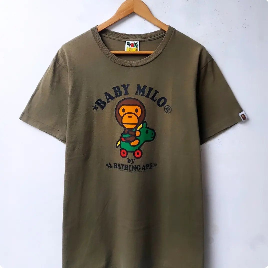Bape BAPE BABY MILO TSHIRT Size US M / EU 48-50 / 2 - 2 Thumbnail