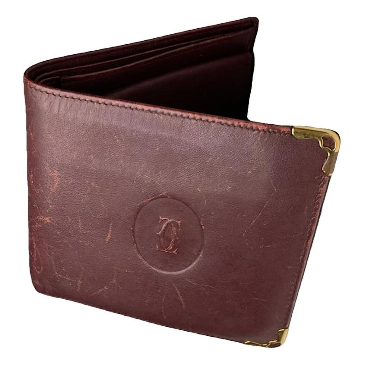Cartier Burgundy Patent Leather Purse Size ONE SIZE - 1 Thumbnail
