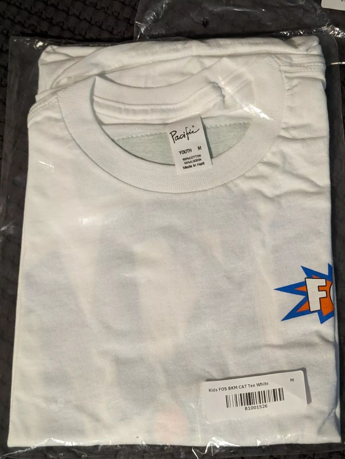 Virgil Abloh FOS BKM CAT Tee - Youth Medium Size US XS / EU 42 / 0 - 3 Thumbnail