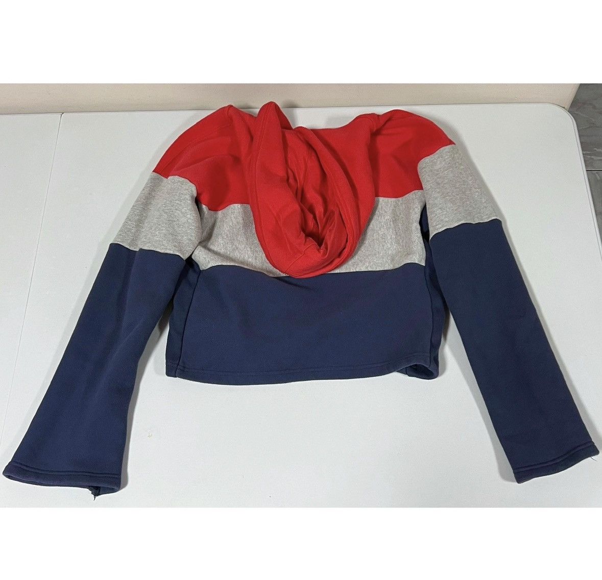 Champion Champion Red Navy Blue Pullover Sweatshirt Hoodie Size S ♥️ Size S / US 4 / IT 40 - 4 Thumbnail