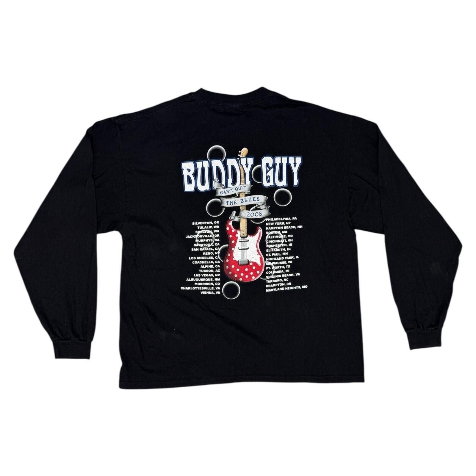 Anvil Buddy Guy Can't Quit the Blues Tour Shirt XXL 2008 Size US XXL / EU 58 / 5 - 2 Thumbnail