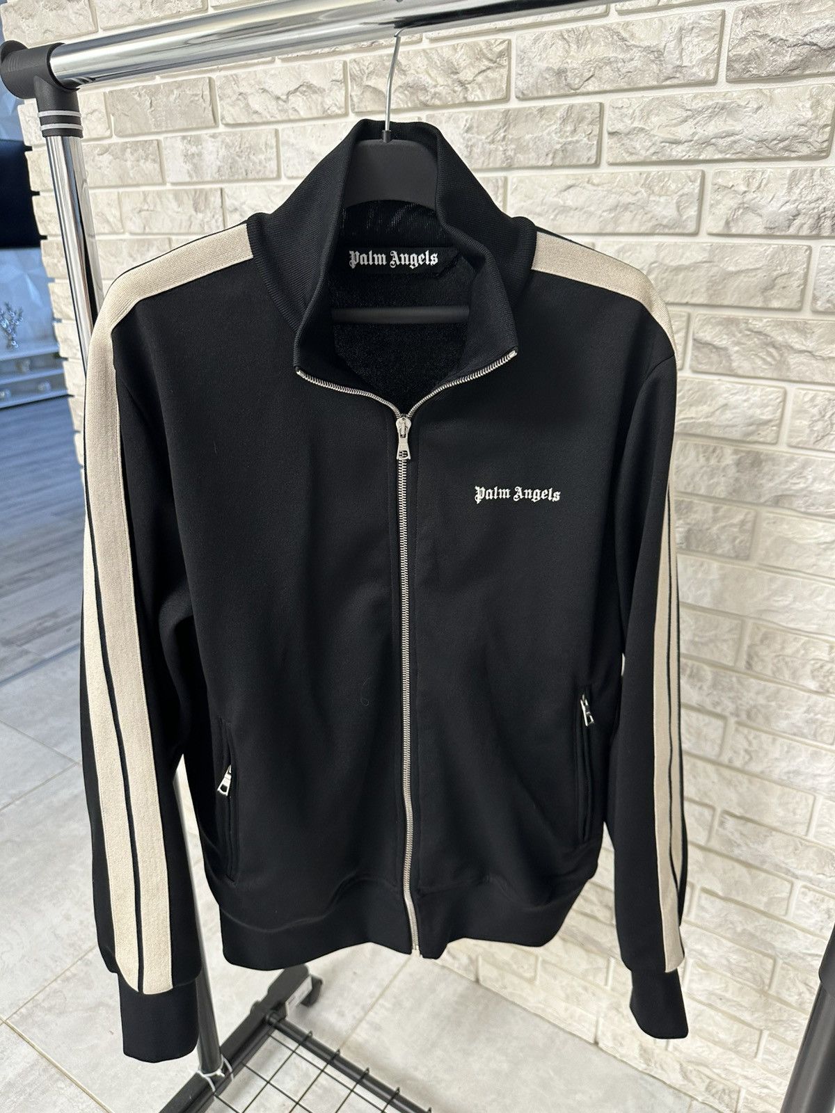 Palm Angels Palm Angels Track Zip Size US M / EU 48-50 / 2 - 2 Thumbnail