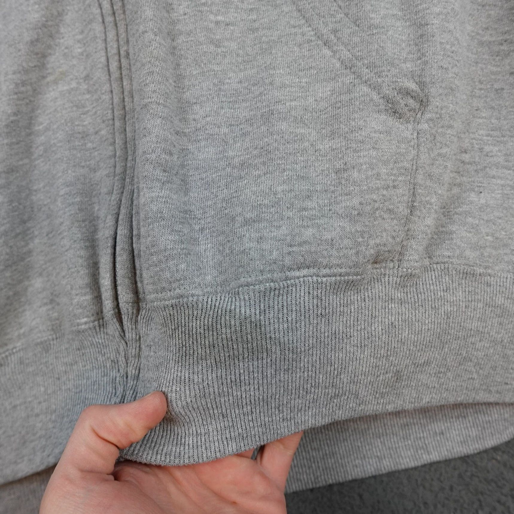 Vintage VINTAGE USA Olympic Hoodie Mens XL Gray Full Zip Fleece Sweatshirt USA Size US XL / EU 56 / 4 - 4 Thumbnail
