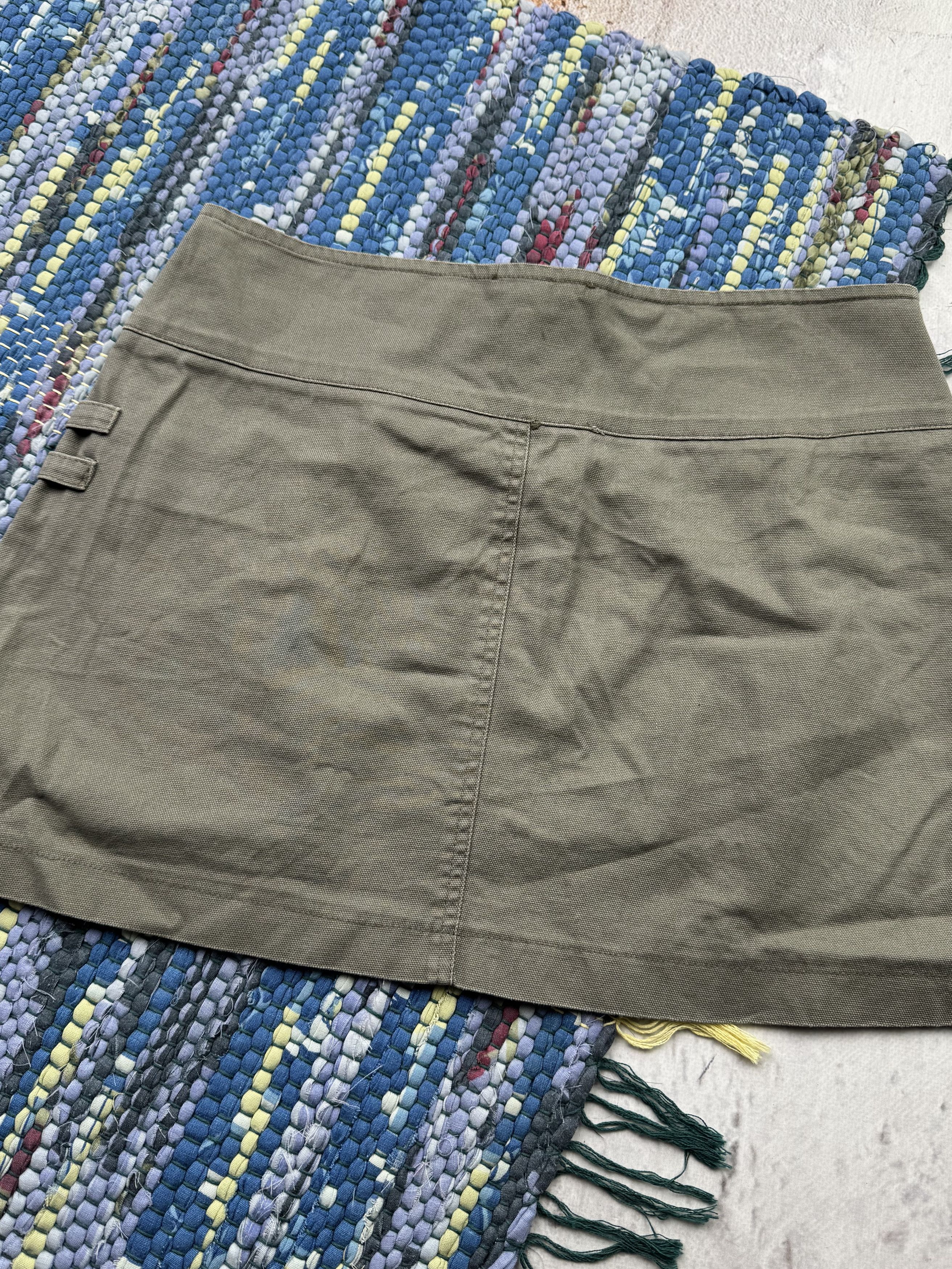 Vintage Vintage Mini Skirt A707D15(411) Size 25" / US 0 / IT 36 - 7 Thumbnail