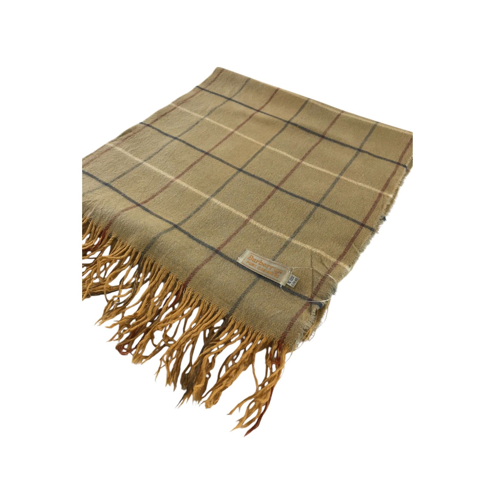 Burberry × Vintage Burberry Scarf / Muffler / Neckwear - WW1852 Size ONE SIZE - 3 Thumbnail