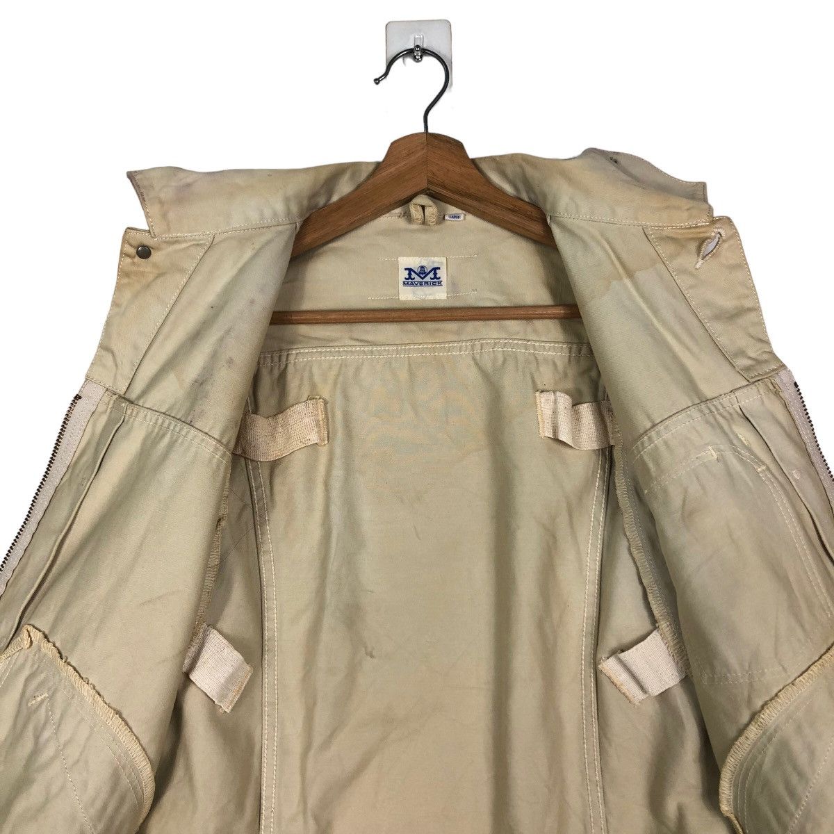 Japanese Brand 🔥Vintage 60’s Cropped Biker Jacket Maverick Talon Zipper Size US L / EU 52-54 / 3 - 14 Thumbnail