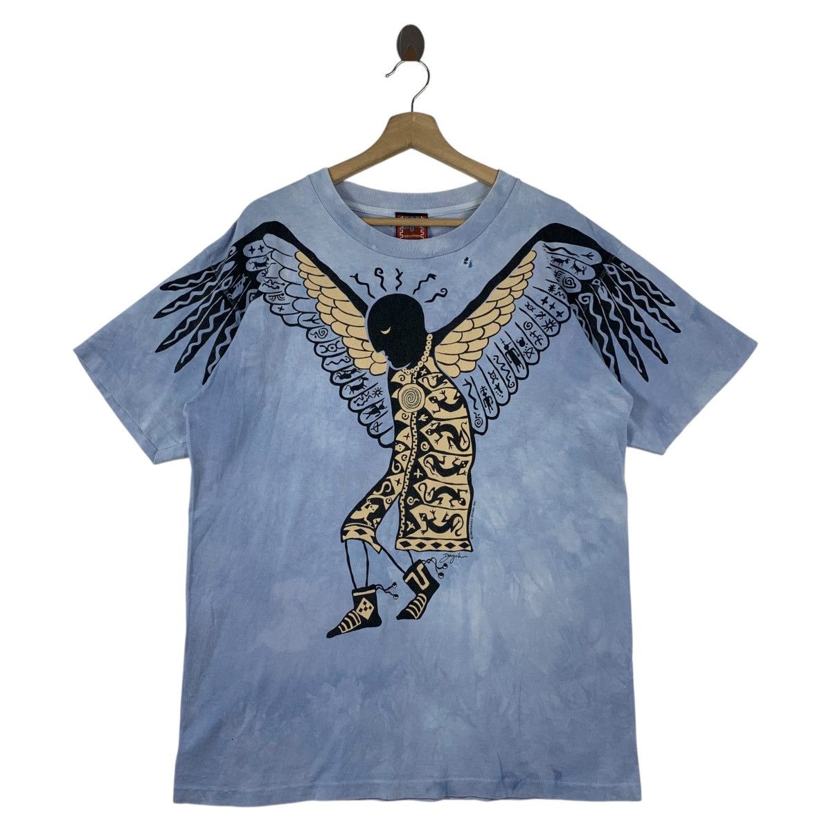 Vintage Vintage 90s DAGOLI STUDIO art graphics tee Size US L / EU 52-54 / 3 - 1 Thumbnail