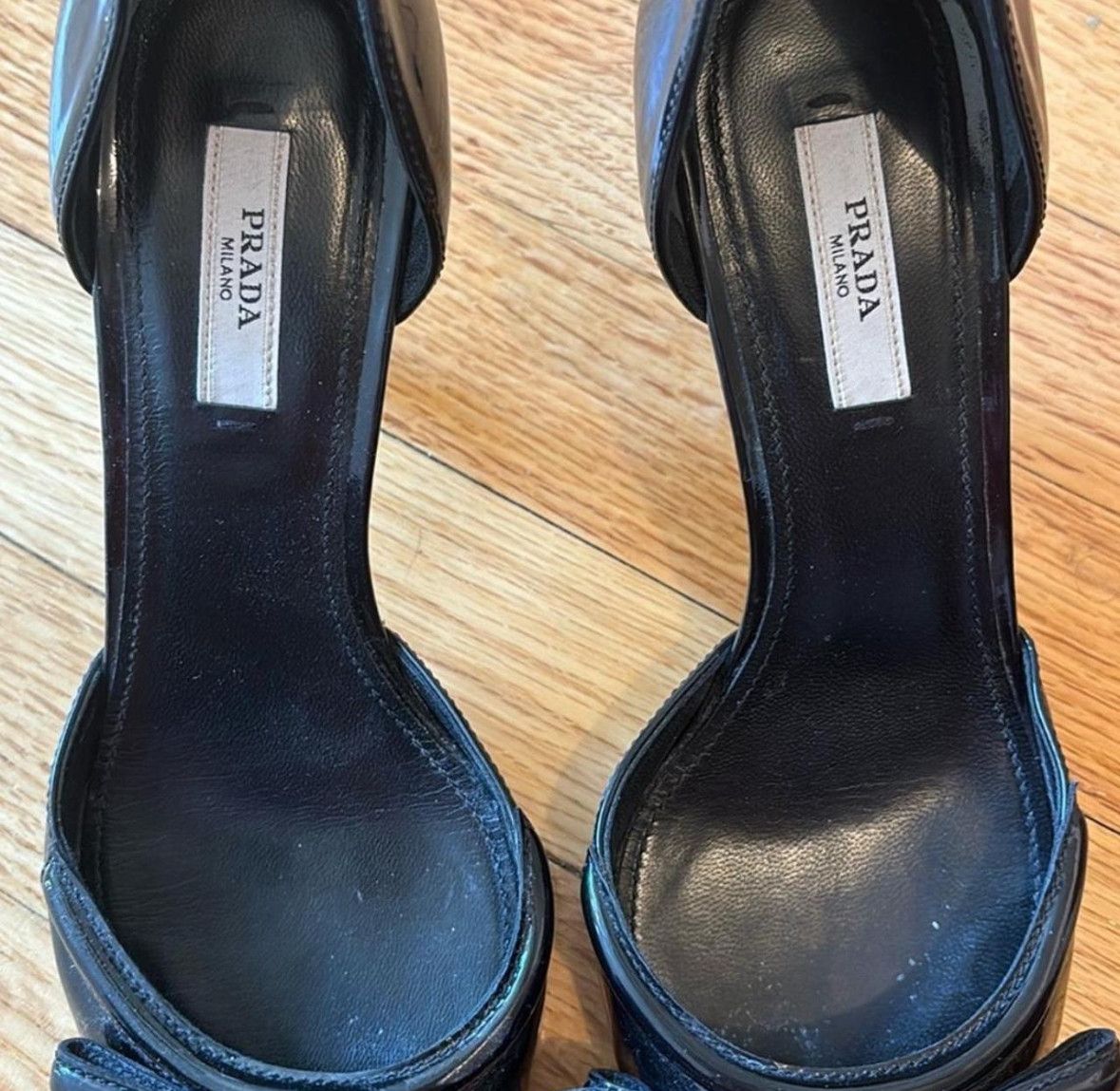 Prada Prada patent leather pumps Size US 8.5 / IT 38.5 - 3 Thumbnail