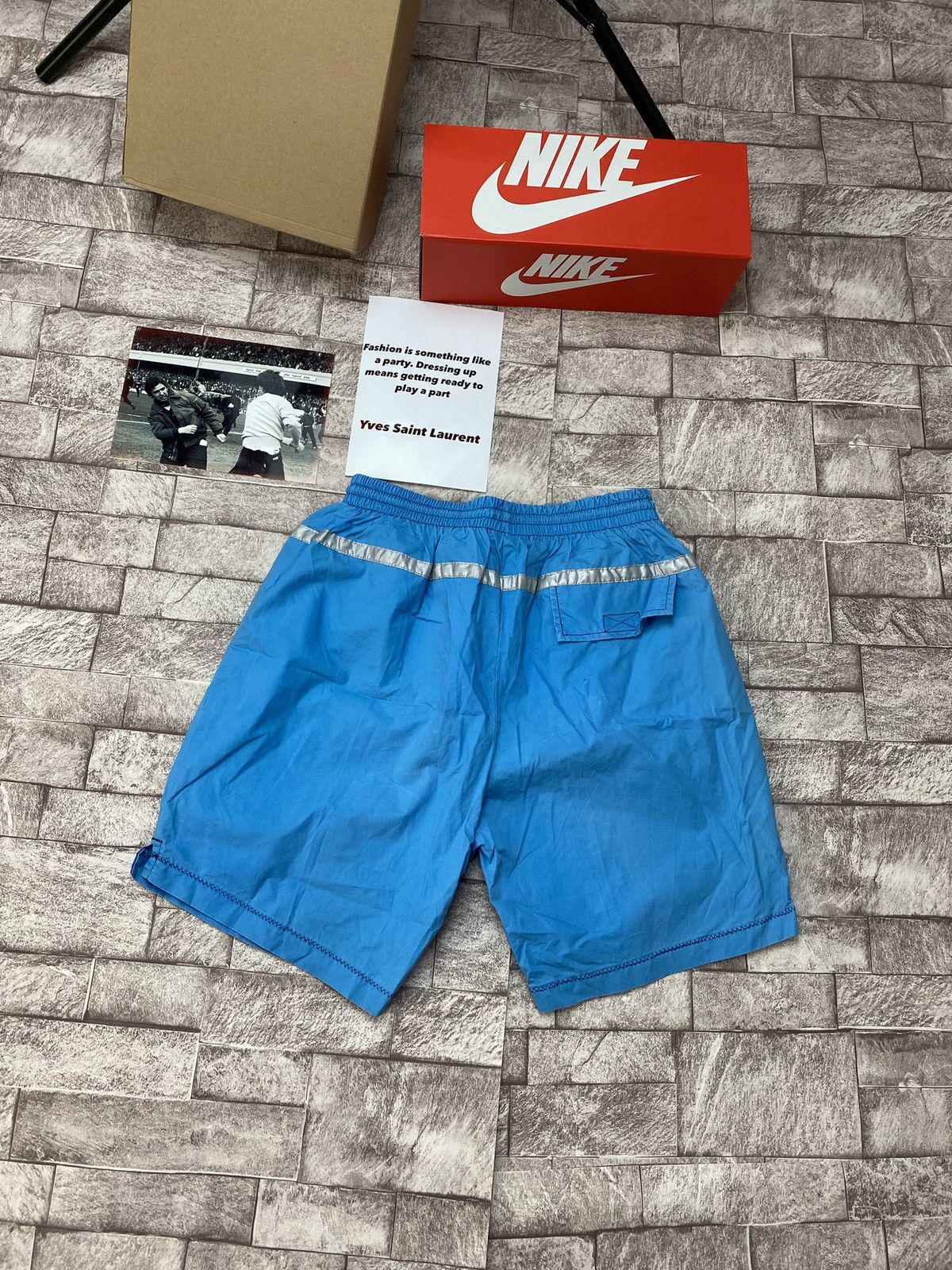 Vintage × Yves Saint Laurent Yves Saint Laurent Vintage Nylon Reflective style M Size US 32 / EU 48 - 6 Thumbnail