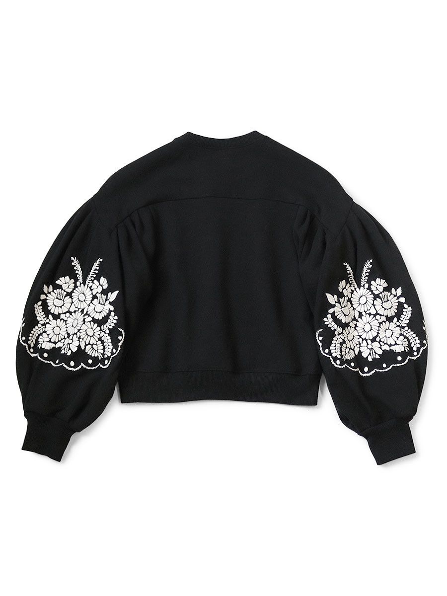 Kapital Kapital buffered-sleeve sweatshirt Latvian embroidery Size S / US 4 / IT 40 - 4 Thumbnail