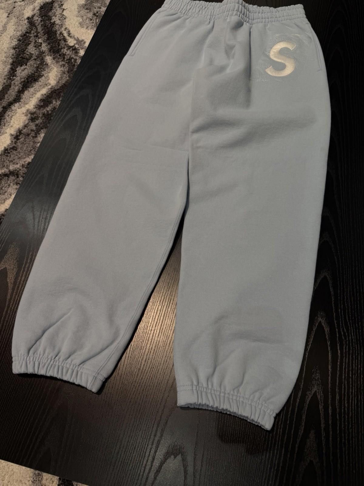 Supreme Supreme S Logo Sweatpants Blue (SS25) Brand New Size Small Size US 30 / EU 46 - 4 Thumbnail