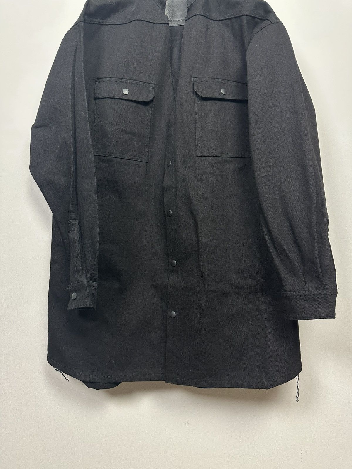 Rick Owens Made in Japan Jumbo Cutout Outershirt Size US L / EU 52-54 / 3 - 4 Thumbnail