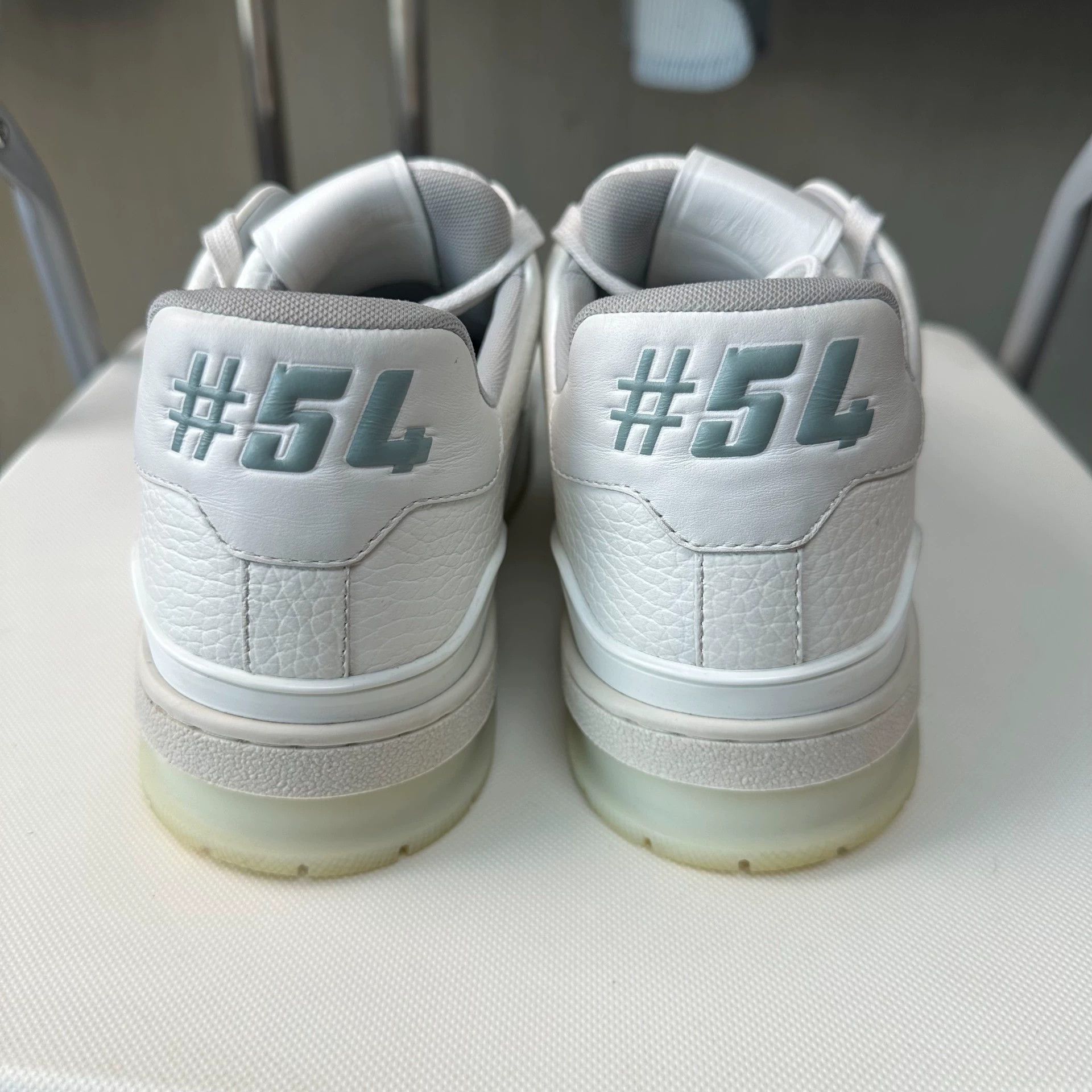 Louis Vuitton LOUIS VUITTON Trainer Unisex White Cement Low-Top 42.5 Size US 9.5 / EU 42-43 - 3 Thumbnail