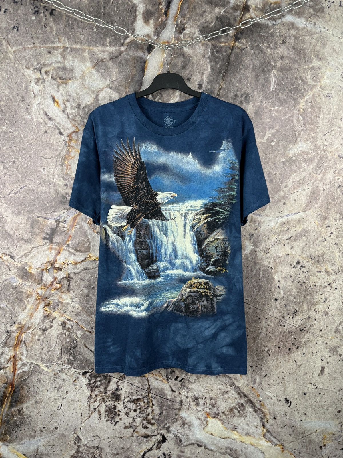 The Mountain Men’s The Mountain T-Shirt Eagle And Waterfall Size Medium Size US M / EU 48-50 / 2 - 1 Thumbnail