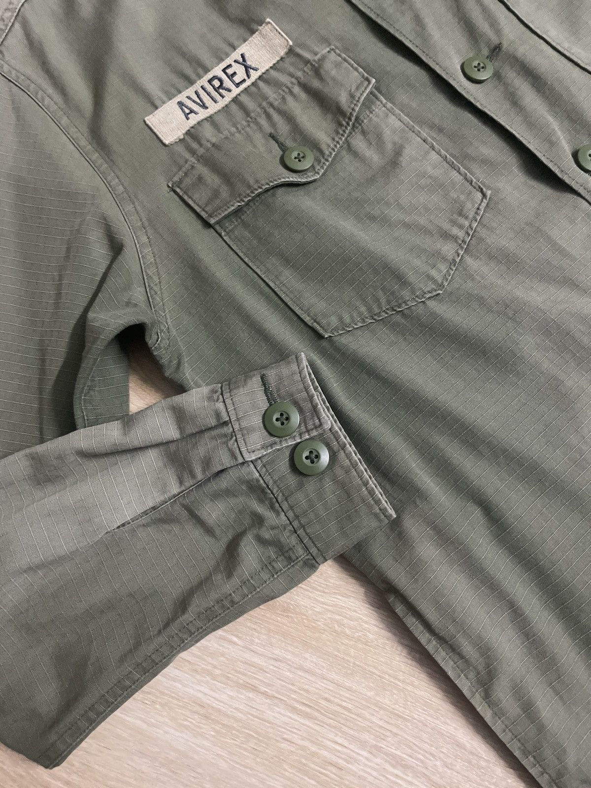 Avirex VINTAGE 90s AVIREX ARMY MILITARY JACKET Size US L / EU 52-54 / 3 - 8 Thumbnail