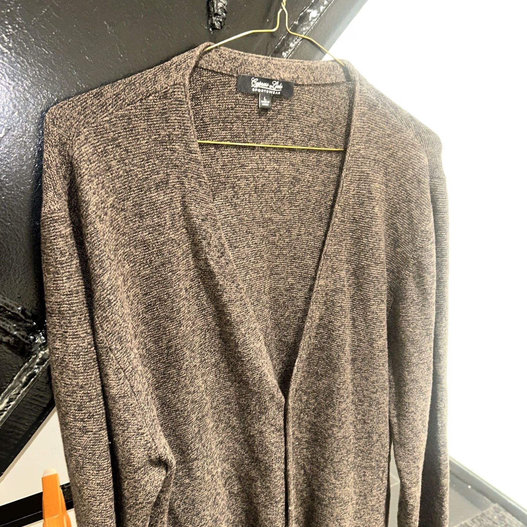 Vintage Cypress Links Mens Cardigan Sweater XL Beige V-Neck Button Front Golf Casual Business Travel Size US XL / EU 56 / 4 - 3 Thumbnail