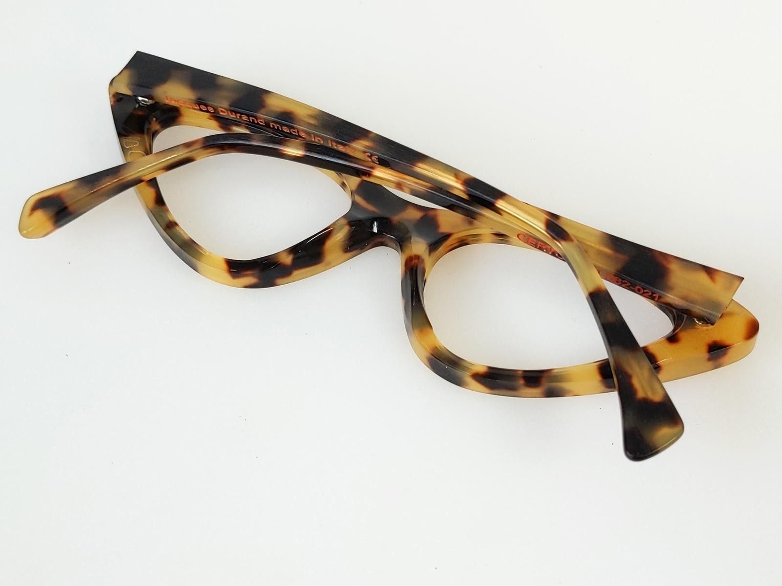 Other Jacques Durand Italy Certosa M Eyeglasses Brown Tortoise Size ONE SIZE - 11 Thumbnail