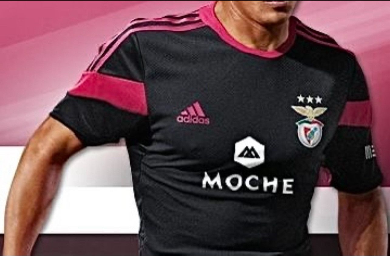 Adidas Adidas SL Benfica 2013/14 Away Soccer Jersey Enzo Perez #8 Size US S / EU 44-46 / 1 - 2 Thumbnail
