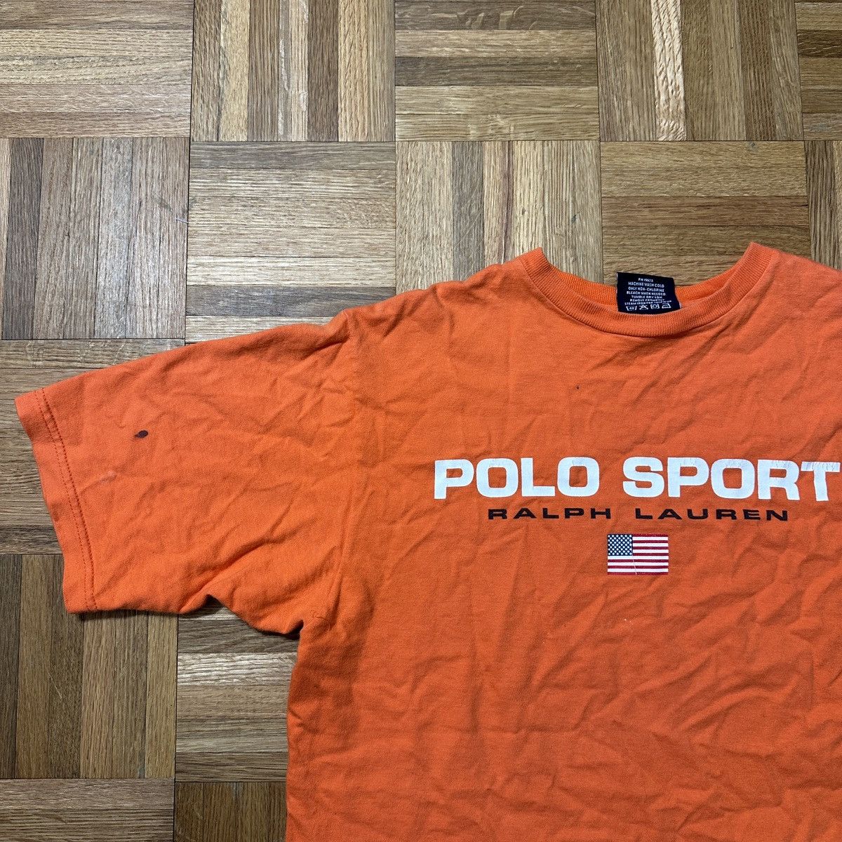 Polo Ralph Lauren Vintage Polo Sport tee Size US L / EU 52-54 / 3 - 3 Thumbnail