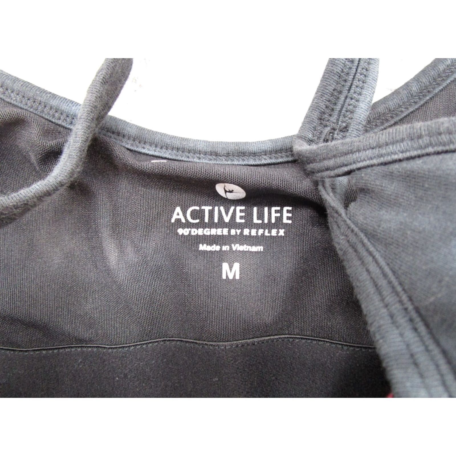 Alife Reflex Active Life Maxi Dress Sleeveless 90 Degrees Tie Dyed Black Women M NEW Size M / US 6-8 / IT 42-44 - 6 Thumbnail