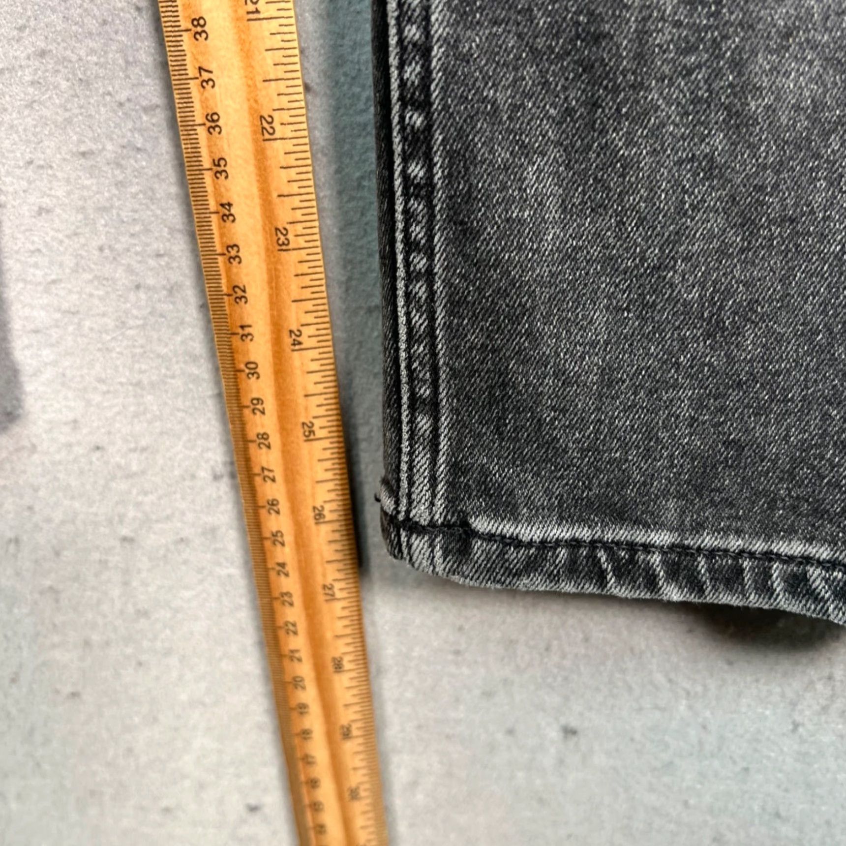 Everlane Everlane Womens 27 Crop The Cheeky Jean High-Rise Tapered Black Denim Jeans Size 27" / US 4 / IT 40 - 7 Thumbnail