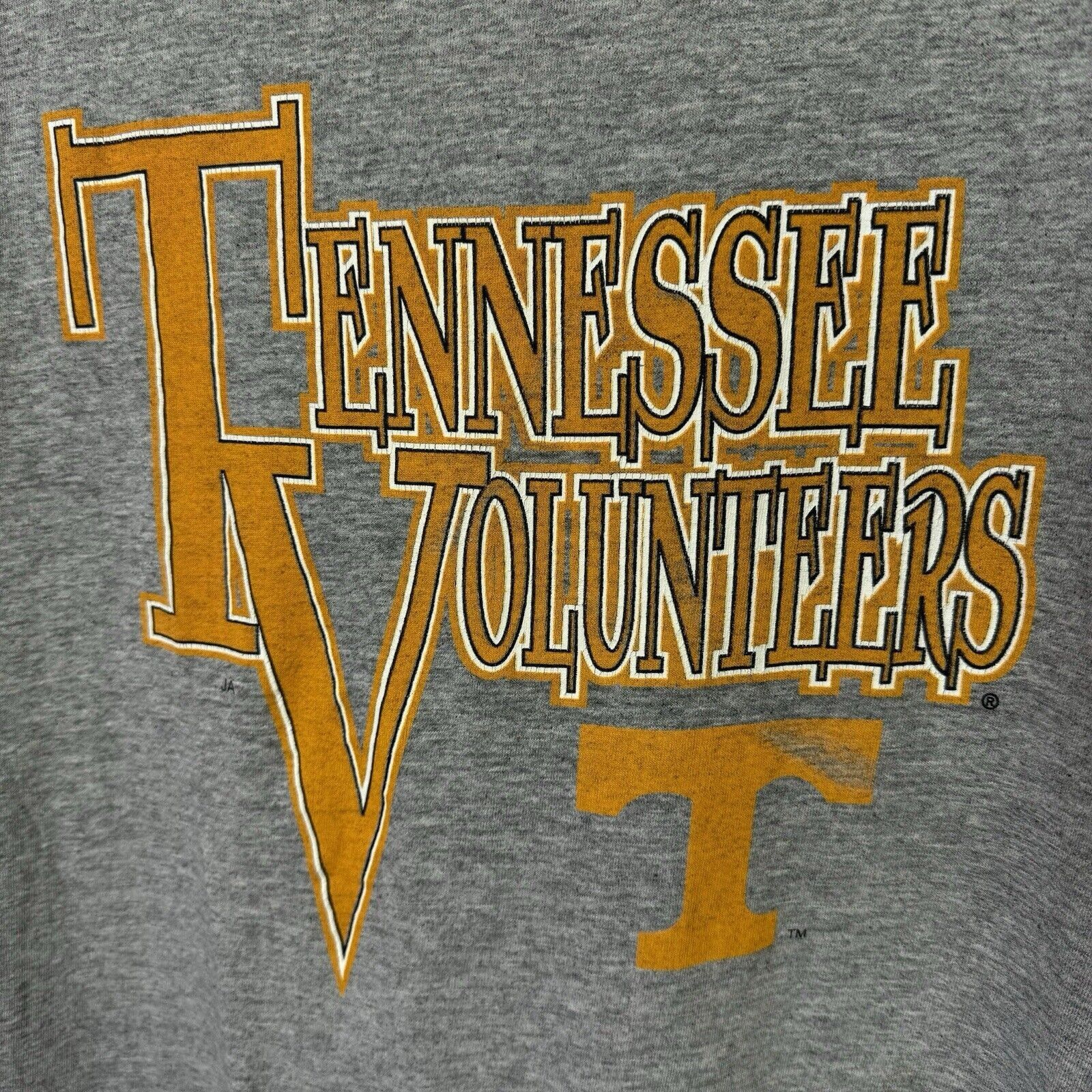 Vintage Vintage Tennessee Volunteers Vol T Shirt Mens XL Gray Colleg Size US XL / EU 56 / 4 - 4 Thumbnail