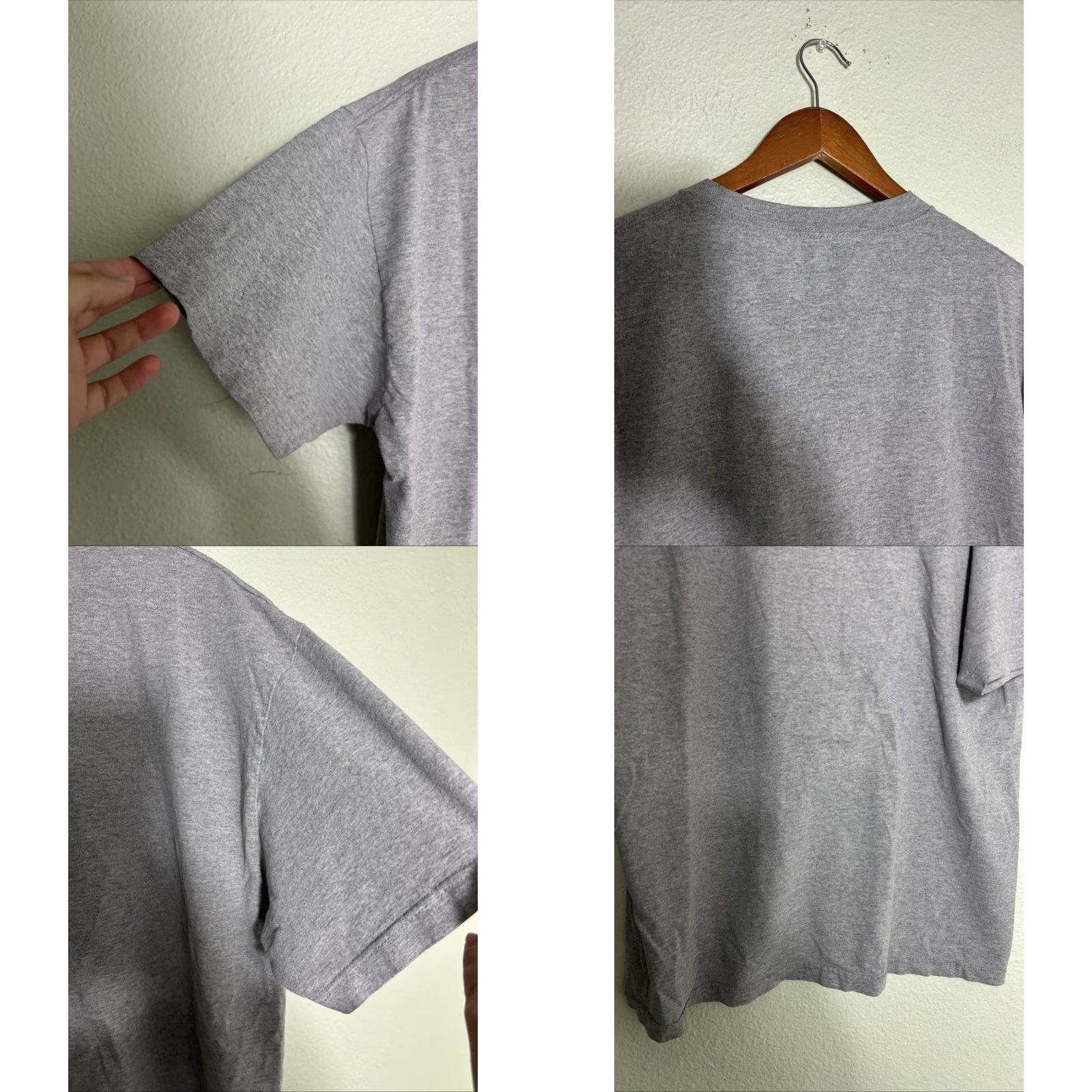 Vintage VINTAGE Sacramento Vs Everybody Mens XL Short Sleeve T Shirt Pullover Gray Size US XL / EU 56 / 4 - 8 Thumbnail