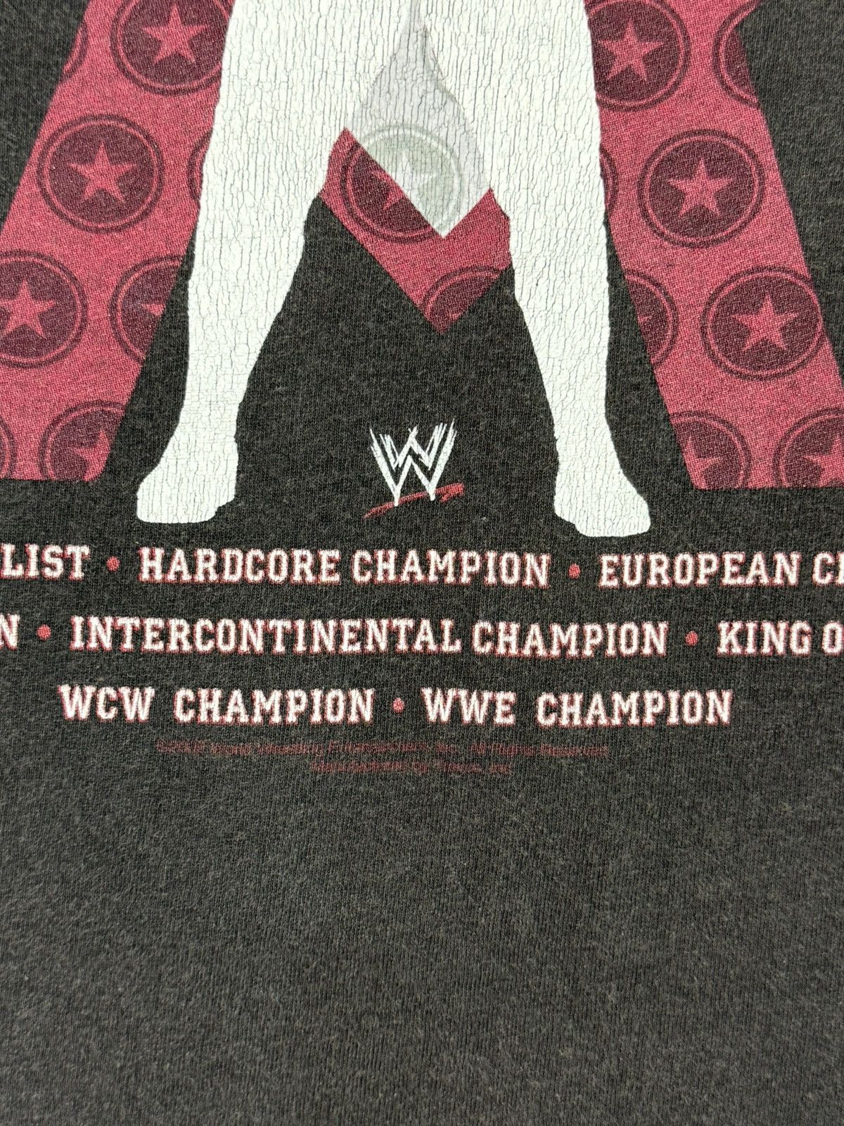 Vintage VINTAGE 2002 KURT ANGLE YOU SUCK OH, ITS TRUE FADED T-SHIRT Size US M / EU 48-50 / 2 - 10 Thumbnail