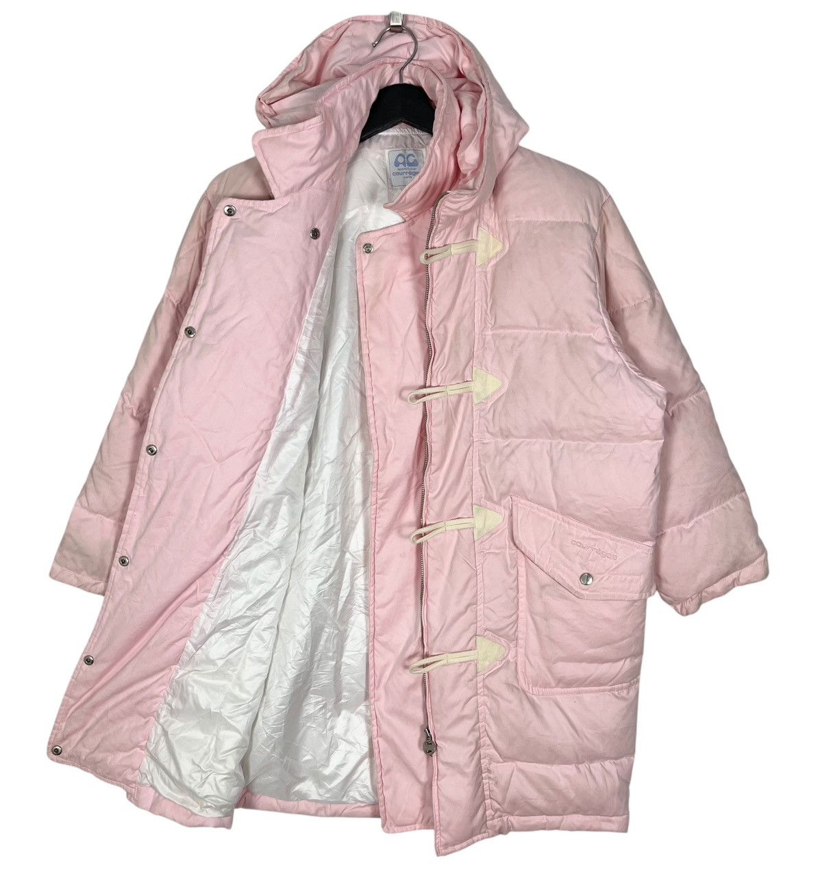Courreges × Designer Courreges Women Puffer Duffle Coat Size L / US 10 / IT 46 - 7 Thumbnail