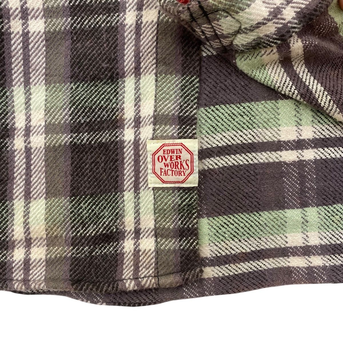 Edwin EDWIN Over Works Factory Check Tartan Western Flannel Size US M / EU 48-50 / 2 - 4 Thumbnail