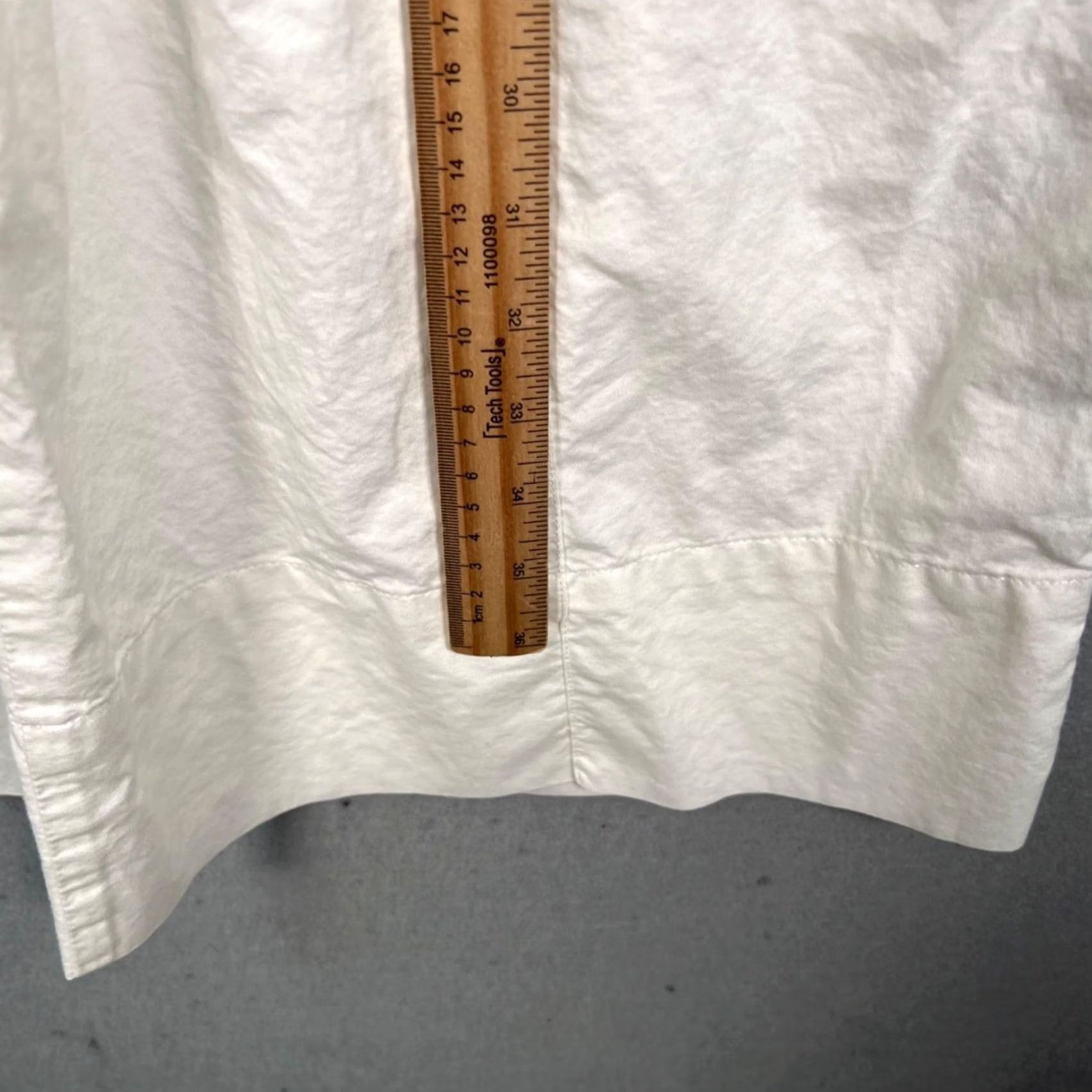 Uniqlo Uniqlo Womens Medium High-Waisted Wide-Leg White Pants Size 32" / US 10 / IT 46 - 5 Thumbnail