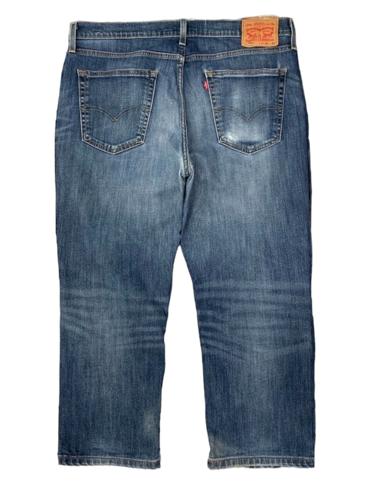 Levi's Levis 541 Stonewash Distressed Denim Pants (AB37) Size US 37 - 2 Thumbnail
