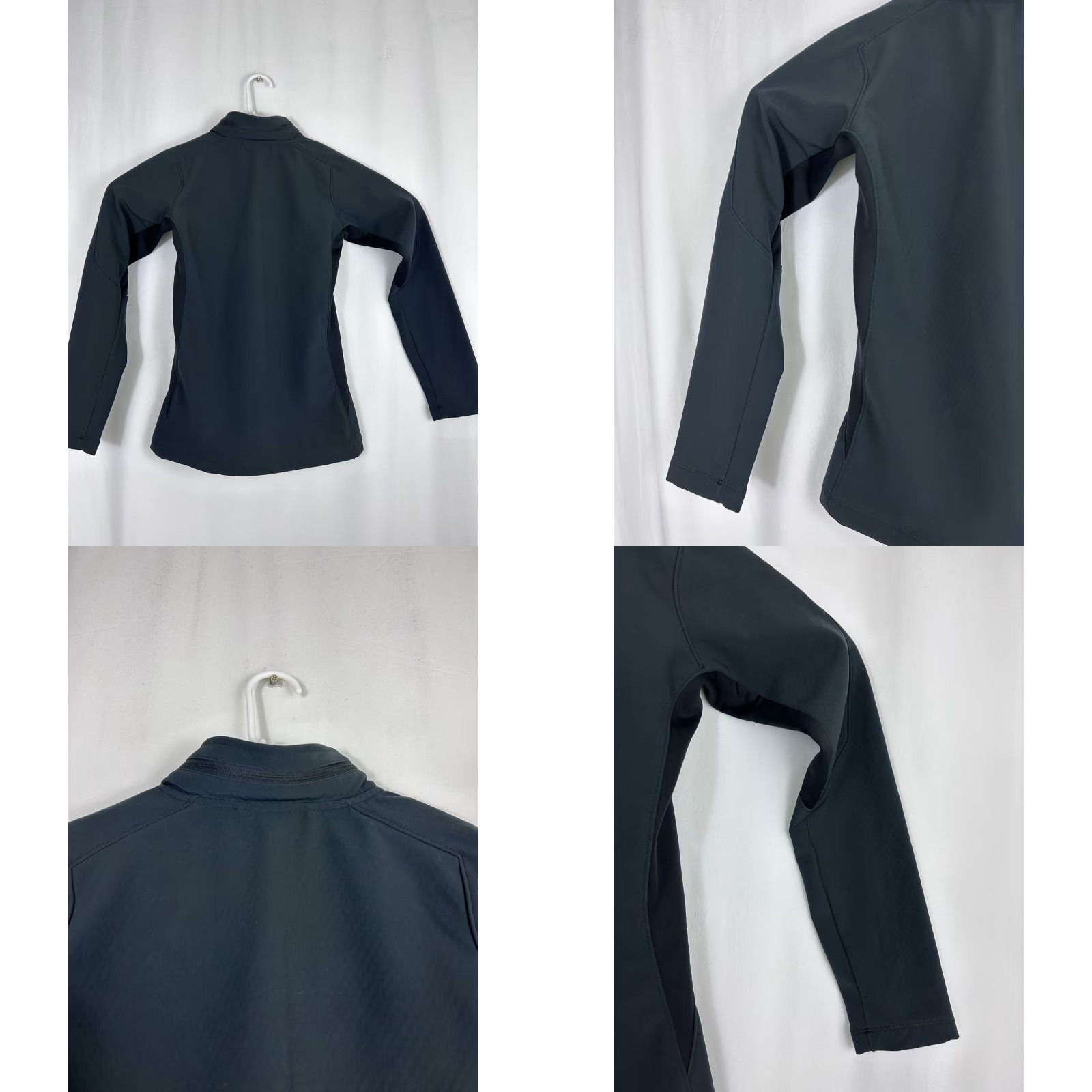 Nike VINTAGE Nike Women's XS Black Therma Fit Packable Hood Training Jacket 658059 PAC 12 Size XS / US 0-2 / IT 36-38 - 9 Thumbnail
