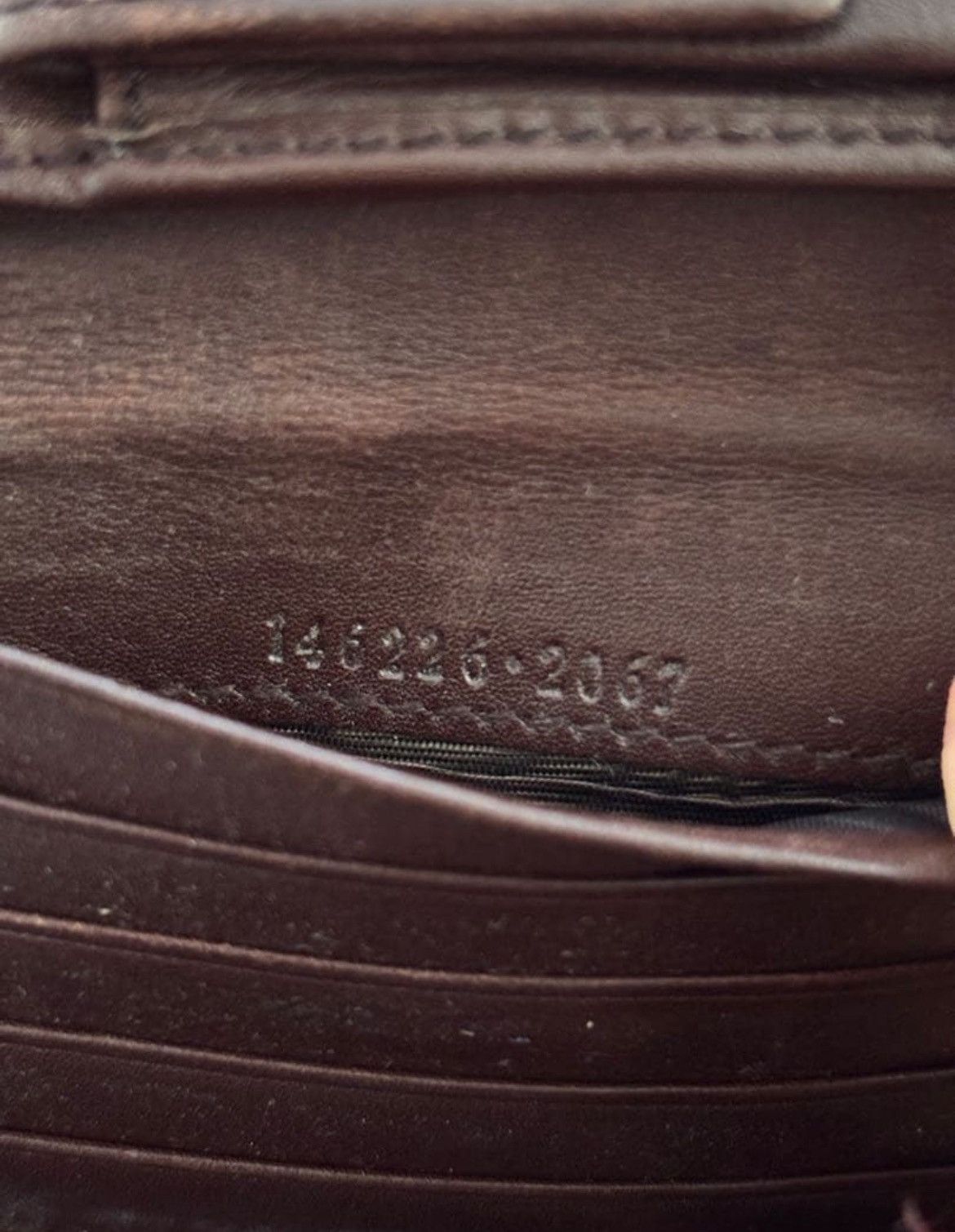Gucci 🇮🇹MADE IN ITALY🇮🇹 GUCCI Leather Wallet Size ONE SIZE - 9 Thumbnail