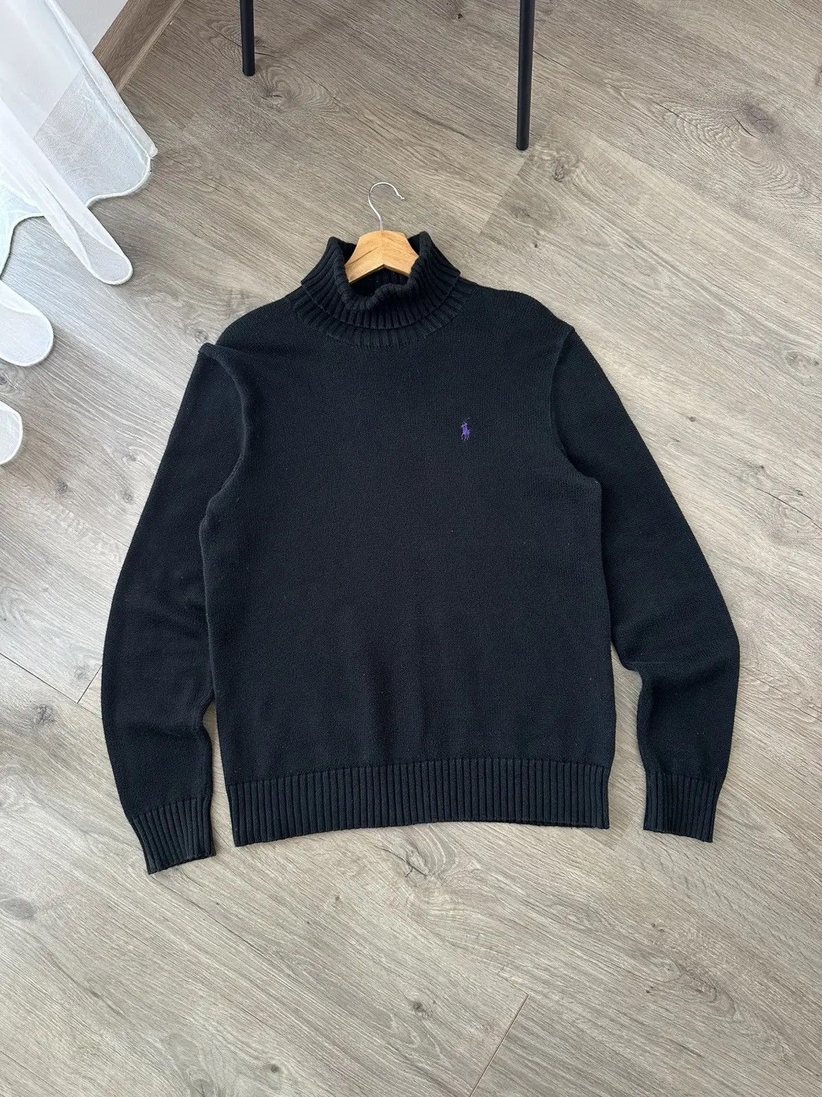 Polo Ralph Lauren Vintage Polo Ralph Lauren Black Sweater Size US S / EU 44-46 / 1 - 3 Thumbnail