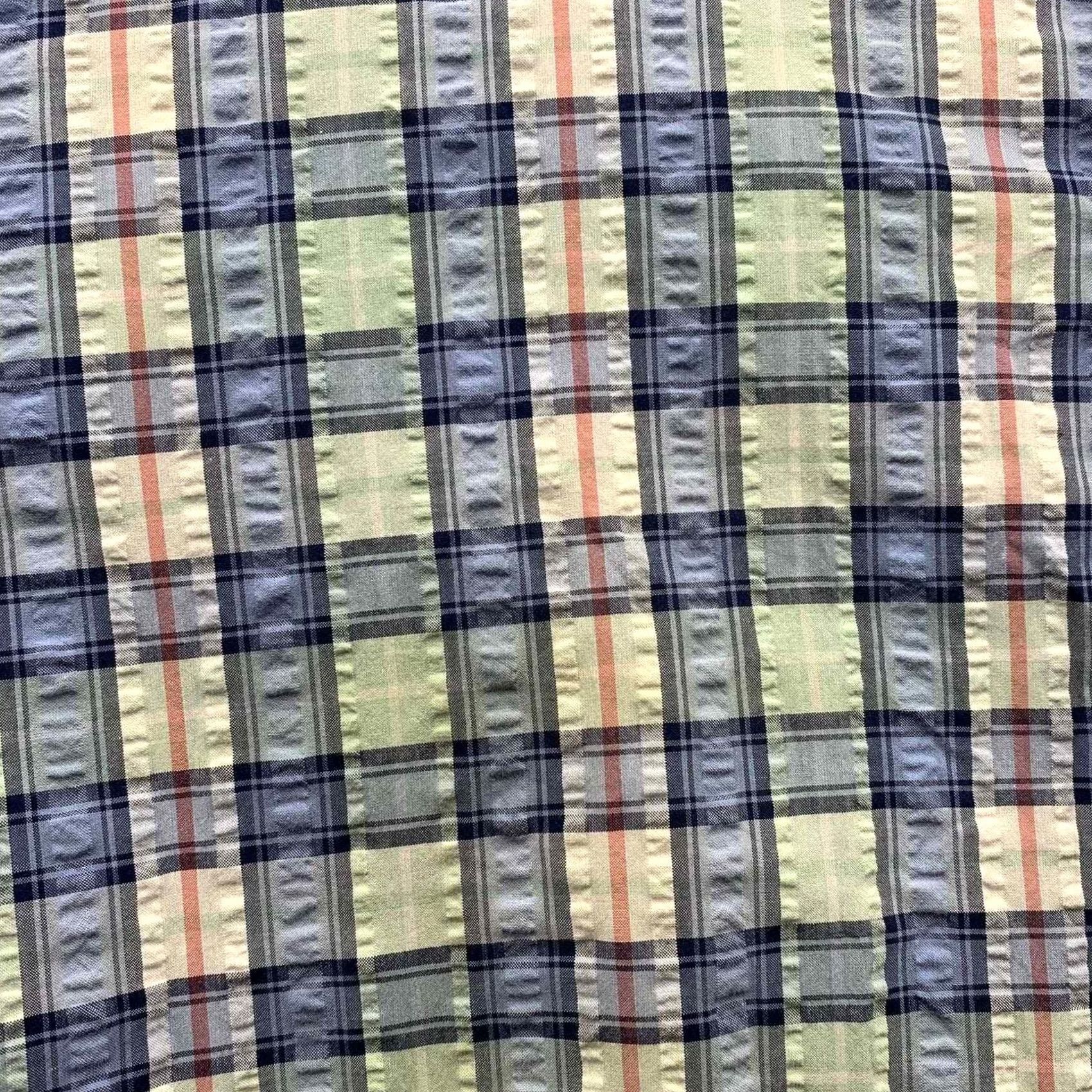 Vintage VINTAGE Samuel Smith Shirt Mens L Plaid Preppy Aiken SC Tailor Size US L / EU 52-54 / 3 - 6 Thumbnail