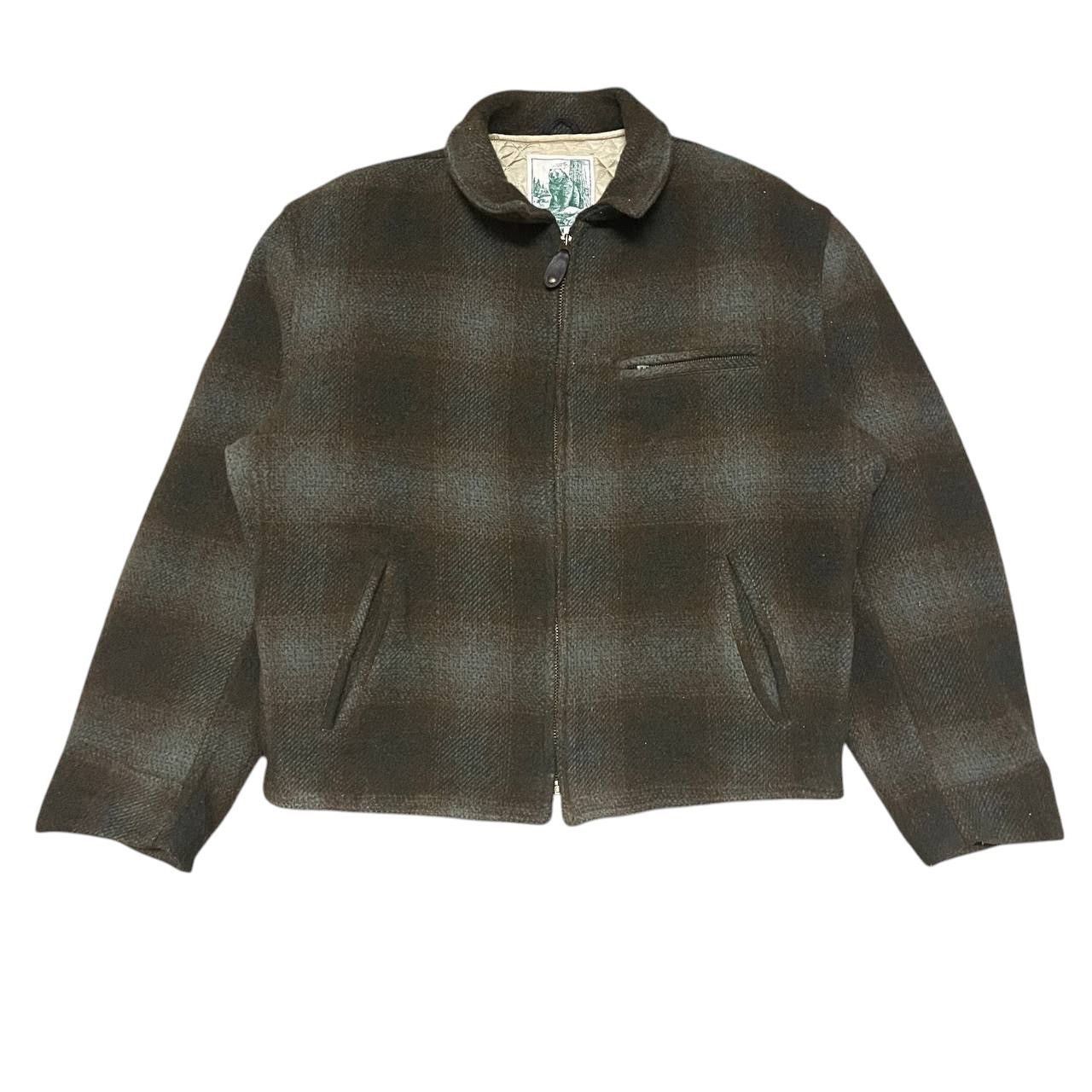 Golden Bear Vintage 60’s Golden Bear Shadow Plaid Heavy Jacket Size US L / EU 52-54 / 3 - 1 Thumbnail