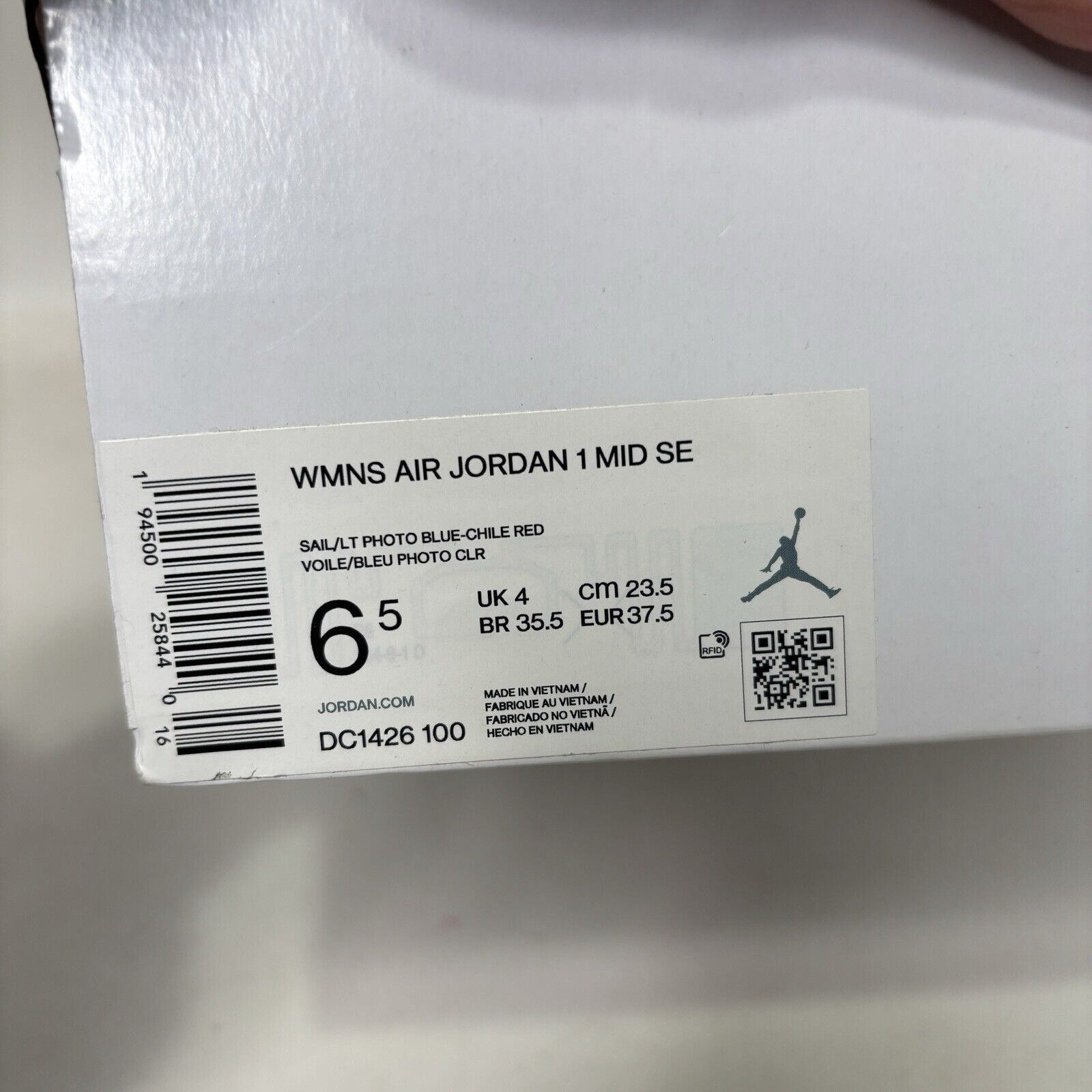 Nike Nike Shoes Air Jordan 1 Mid Retro WMNS “Let Her Man” 2024 Size US 6.5 / IT 36.5 - 6 Thumbnail