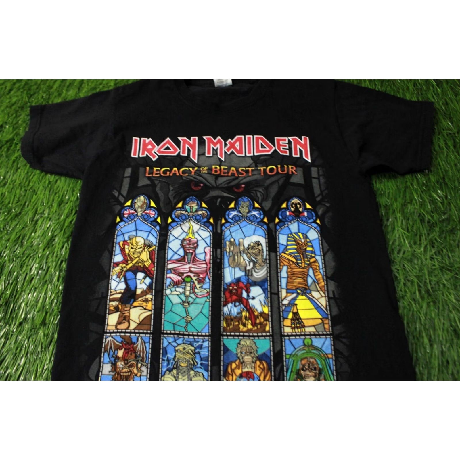 Fruit Of The Loom Iron Maiden Legacy Of The Beast European Tour 2018 Shirt JERSEY TEE Fruit of the Loom S Men Black 2010s Vintage No Size US S / EU 44-46 / 1 - 3 Thumbnail